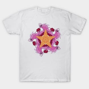 Rosy Kaiju Star T-Shirt